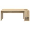 vidaXL Coffee Table Sonoma Oak 101.5 x 50 x 37 cm Engineered Wood
