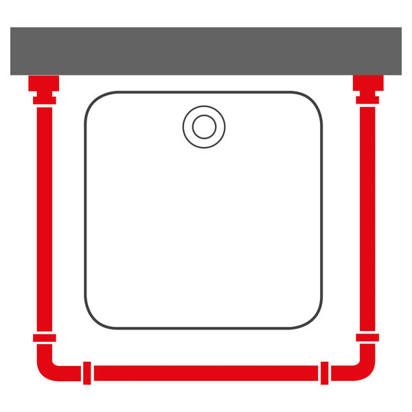 Sealskin Shower Curtain Rod White