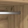vidaXL Wardrobe with Storage Artisan oak Engineered Wood