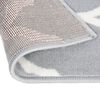 vidaXL Runner Rug BCF Grey and White 100x150 cm