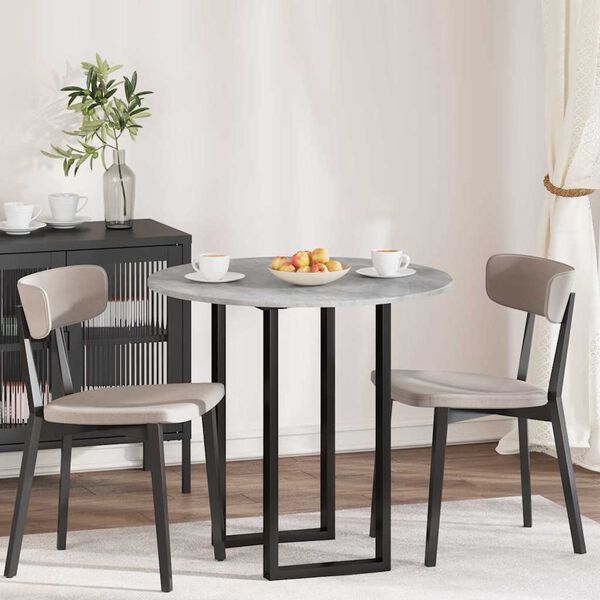 vidaXL Table Top Concrete grey 80 x 80 x 1.5 cm Engineered Wood