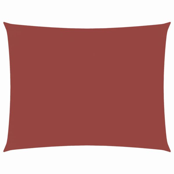 vidaXL Sunshade Sail Oxford Fabric Rectangular 3x4 m Terracotta
