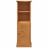 vidaXL Bathroom Cabinet VIGO Brown and Honey Brown 37 x 34 x 110 cm