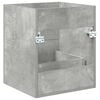 vidaXL Sink cabinet Concrete Grey 38.5 x 41 x 48 cm Engineered Wood