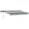 vidaXL Manual Awning Frame with LEDs 2.5 x 2 m