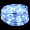 vidaXL Rope Light with 240 LEDs Cold White 10 m PVC