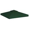 vidaXL Gazebo Cover Canopy Replacement 310 g / m² Green 3 x 3 m