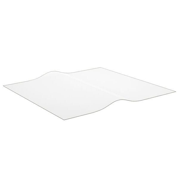 vidaXL Table Protector Transparent 80x80 cm 1.6 mm PVC