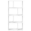 vidaXL Bookcase White 60x20x120.5 cm Engineered Wood