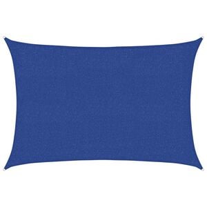 vidaXL Sunshade Sail 160 g/m&sup2; Blue 2x2.5 m HDPE
