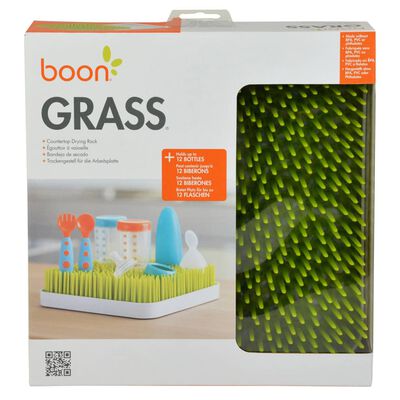 boon Countertop Bottle Drying Rack Grass