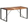 vidaXL Dining Table 160x80x75 cm Solid Wood