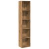 vidaXL Bookcase Artisian Oak 40x30x189 cm Engineered Wood