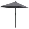 vidaXL Garden Parasol Anthracite 294 x 150 x 223 cm