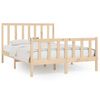 vidaXL Bed Frame without Mattress 140x200 cm Solid Wood