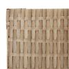 vidaXL Room Divider 3 Panels Beige Poly Rattan