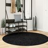 vidaXL Rug OVIEDO Short Pile Black &Oslash; 160 cm