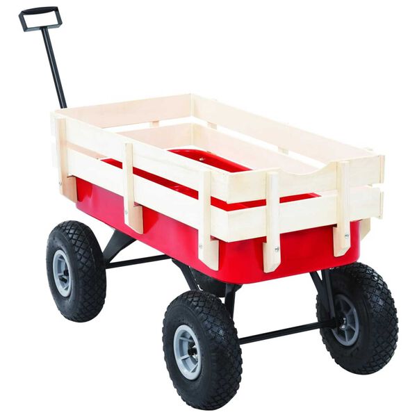 vidaXL Hand Trolley 150 kg Red