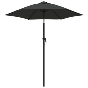 vidaXL Garden Parasol Anthracite 200x224 cm Aluminium