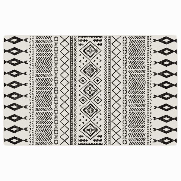 vidaXL Indoor & Outdoor Rug Short Pile Multicolour 190x300 cm