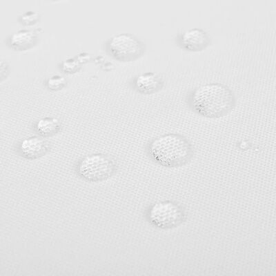 5 Tablecloths White 220 x 130 cm