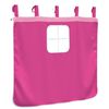 vidaXL Curtains for Loft Bed with Tunnel and Tower Pink