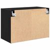 vidaXL Garage Wall Cabinet Black Engineered Wood