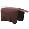 vidaXL Horse Blanket Full Dark Brown 105 cm Polar fleece