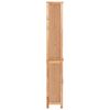 vidaXL Bathroom Cabinet 42x29x182 cm Solid Wood Walnut