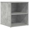vidaXL Corner Cabinet Concrete Grey 160x40x45 cm Engineered Wood