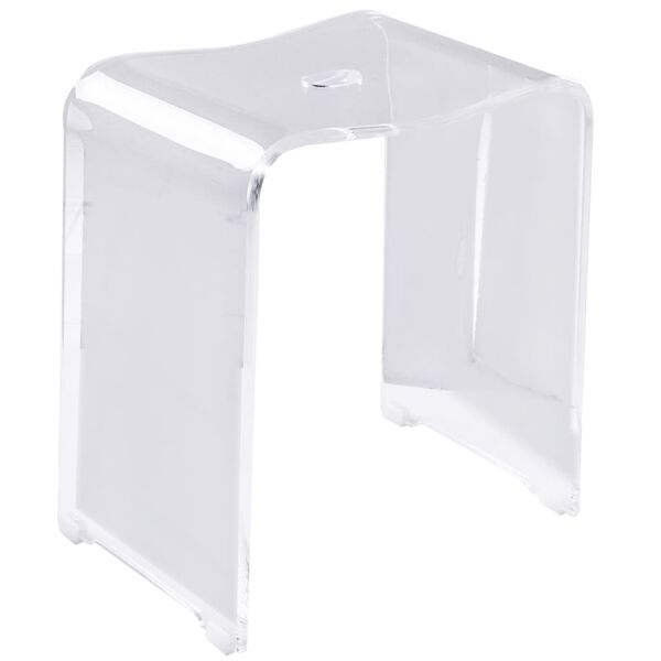 RIDDER Bathroom Stool Trendy Transparent