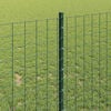 vidaXL Fence Post 11 pcs Green 100 cm Steel