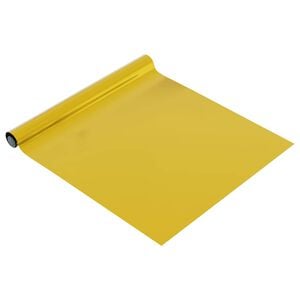 vidaXL Self-adhesive Furniture Film High Gloss Gold 500x90 cm PVC