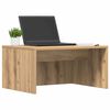 vidaXL Wall-Mounted Desk Artisan Oak 60 x 45 x 30 cm Engineered Wood