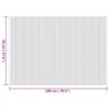vidaXL Rug Rectangular Nature 70x100 cm Bamboo