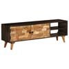 vidaXL TV Cabinet Solid Mango Wood 140x30x45 cm