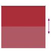 vidaXL Roller Blind Blackout Red 165x150 cm Fabric Width 161.6 cm Polyester