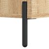 vidaXL Highboard Sonoma Oak 34.5x34x180 cm Engineered Wood