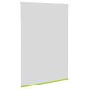 vidaXL Roller Blind Blackout Leaves Green 155x210 cm Fabric Width 151.6 cm Polyester
