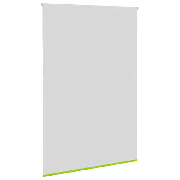 vidaXL Roller Blind Blackout Leaves Green 155x210 cm Fabric Width 151.6 cm Polyester