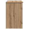 vidaXL Desk with Drawer Artisan oak 90 x 49.5 x 75 cm Engineered wood