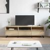 vidaXL TV Cabinet Sonoma Oak 150x30x44.5 cm Engineered Wood