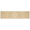 vidaXL Area Rugs White 60 x 400 cm Jute