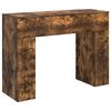 vidaXL Coffee Table Smoked Oak 102 x 35 x 75 cm Engineered Wood