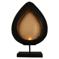 Lesli Living Drop Candle Holder Egg on Stand 23x11x41 cm