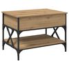 vidaXL Coffee Table Artisan Oak 70 x 50 x 50 cm Engineered Wood