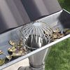vidaXL Gutter Leaf Guard 8 pcs Silver 160 mm Stainless Steel