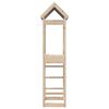 vidaXL Play Tower Brown 52.5 x 85 x 239 cm Solid Pine Wood
