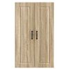 vidaXL Kitchen Cabinet Sonoma Oak 60 x 31 x 100 cm Engineered Wood