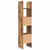 vidaXL Book Cabinet Old Wood 40 x 35 x 180 cm Engineered Wood
